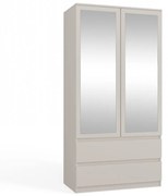 Šatní skříň MALWA II 90 cm kašmír