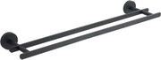 Mexen Loft, kúpeľkový držiak na uteráky, čierna, 7012625-70