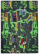 Kusový koberec City life, 50x80, viacfarebná, detská izba, Vopi