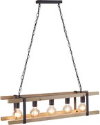 Leuchten Direkt 15685-79 - Luster na reťazi EDITH 5xE27/60W/230V