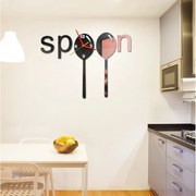 Nástenné hodiny Quartz, nalepovacie dekorácie, 3D zrkadlové nálepky Xmomo X0084-Trendige Wanduhr HEU-