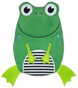 Termofor Hugo Frosch Eco Comfort - žaba, 0,8 l, zelená