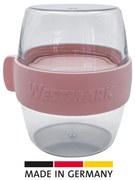Westmark Dvojdielna dóza na desiatu MINI, 400 ml, ružová