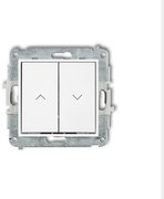 MWP-8 Vypínač žalúzií biely