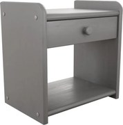 Nočný stolík Ilona, sivý