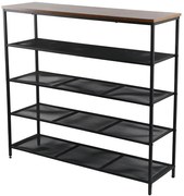 Skrinka na topánky Loft 8646 E dark vintage wood