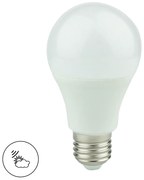 LED žiarovka E27 teplá 3000k 9w 820 lm senzor súmraku