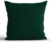 Bavlnená obliečka na vankúš Renforcé 40 × 40 cm - Jasmine tmavozelená