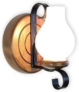 Brilagi - Nástenné svietidlo ROATA APLICA 1xE14/40W/230V buk/orech