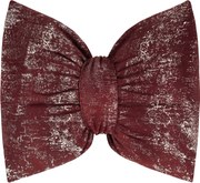 DEKORAČNÝ VANKÚŠ KOKARDA1 45X55 CM BORDOVÁ