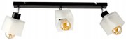BERGE LED závesná lampa Beam - 3xE27 - CUBE WHITE