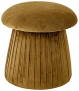 Taburet v horčicovej farbe Roberta - Bloomingville