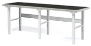Dielenský stôl s ochrannou rohožou ROBUST, 2500x800 mm