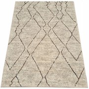 Koberec Safir 328 béžový / sivý