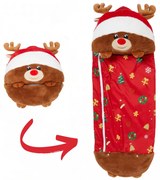 Detský spací vak, vankúš a plyšová hračka 3v1 - SOBÍK