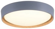 Leuchten Direkt 14347-15-LED Stmievateľné stropné svietidlo EMILIA 28,8W/230V šedá