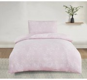 Žakárové povlečení Alabama růžová , 140 x 200 cm,70 x 90 cm