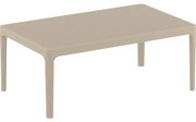 SKY XL konferenčný záhradný stôl taupe