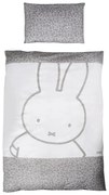 Bavlnené detské obliečky do postieľky 100x135 cm Miffy – Roba