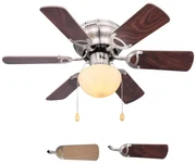Globo 03802 - Stropný ventilátor UGO 1xE27/60W/230V GL5119
