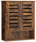 Závesná Kúpeľňová Skrinka Foggia Rustic Brown