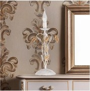 ONLI - Stolná lampa COLLANA 1xE14/6W/230V 40 cm biela