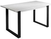 Rozkladací stôl St42 150/198x85cm biely