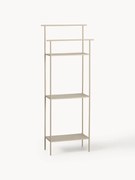 Úzky kovový regál Dora