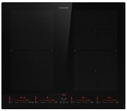 Klarstein Masterzone 60 Flex, indukčná varná doska, max. 9600 W, vstavaná, 4 Flex zóny, technológia ThermoBoost, Smart Flex