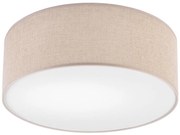 Stropné svietidlo MONTE 1xE27/60W/230V, priemer 35 cm, hnedé