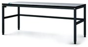 Alfa 3 Antistatický dielenský ESD stôl, 1800x800x745-985 mm, nastaviteľné podnožie