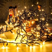Vianočné svetielka vnútorné teplá biela 100 LED