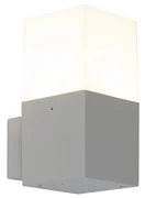 Dánska moderná vonkajšia nástenná lampa sivá IP44