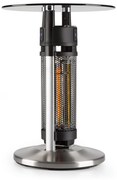 Primal Heat 65, ohrievač, bistro stôl, 1200 W, uhlíkové IR výhrevné teleso, LED, 65 cm, sklo