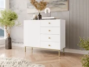 Komoda Priboz 1D4SZ, Farby: biela