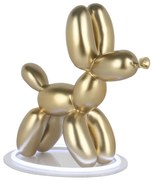 Dizajn LED lampa DOG POP ART gold