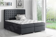 Manželská posteľ 180 cm Azanat (atramentová)