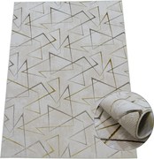 Koberec Esprit 3608 béžový – obdĺžnikový s jemným vzorom Rozmer: 80x150 cm