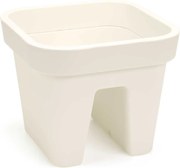 Balkónový truhlík LYS 29 cm krémový