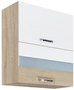 Kuchynská skrinka Premio 40G biely lesk/sonoma