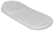 Matrac do kočíka z pamäťovej peny s vankúšikom 75x30 cm Airknit Grey