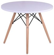 Konferenčný stolík Paris 60 cm bílý