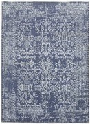 Ručne viazaný kusový koberec Diamond DC-JK 1 Jeans blue / silver, 180x275, modrá, chodba / predsieň, Diamond Carpets India