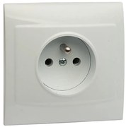 Zásuvka jednoduchá Z/U biela V GP-1VZ