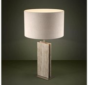 Eglo 390408 - Stolná lampa BELESAR 1xE27/40W/230V béžová