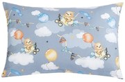 Bellatex Obliečka na vankúšik VIOLA Medvedík v lietadle, 40 x 60 cm