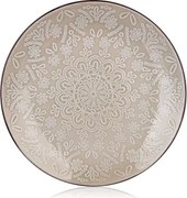 Plytký tanier Shape 27 cm, krajkový vzor%