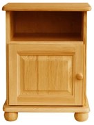 ComfortMatrace Nočný stolík z masívu GABRIEL Barva: jelša