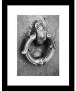 B&amp;W rámovaný obraz 24x30