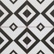 Dlažba Peronda FS Patchworks Brixton čiernobiela 45x45 cm mat BRIXTON